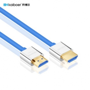 開博爾2.0版HDMI線4k60HZ電視機連接線電腦纖細便攜網絡機頂盒高清線