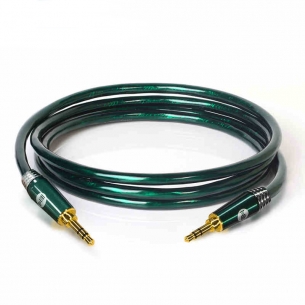 開博爾鍍銀3.5mm公對公發燒級耳機線音響線電腦手機車載AUX音頻線